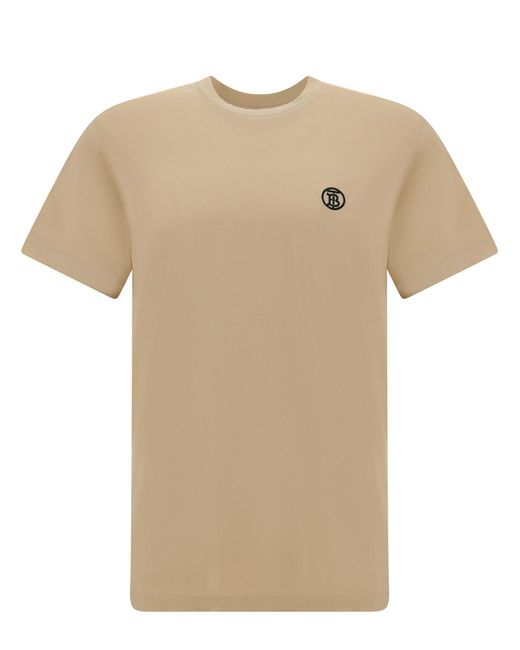 Burberry Natural Parker T-shirt for men
