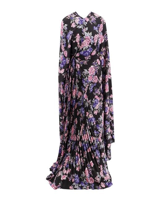 Balenciaga Purple Dress
