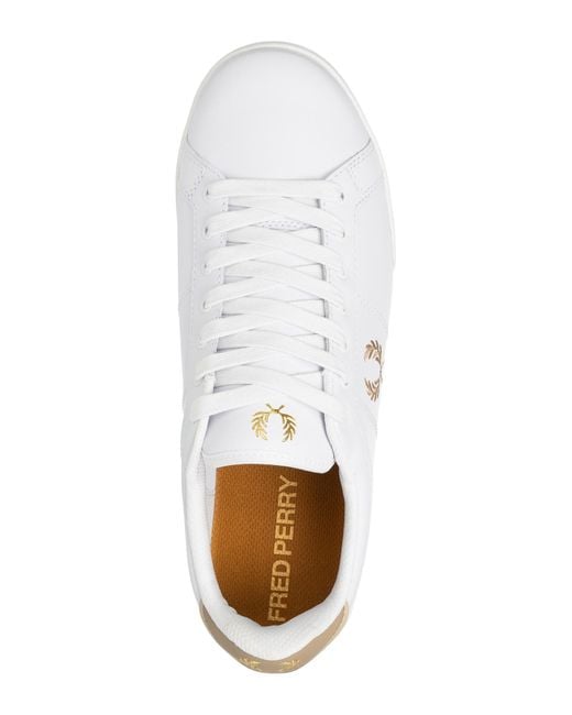 Sneakers b722 di Fred Perry in White da Uomo