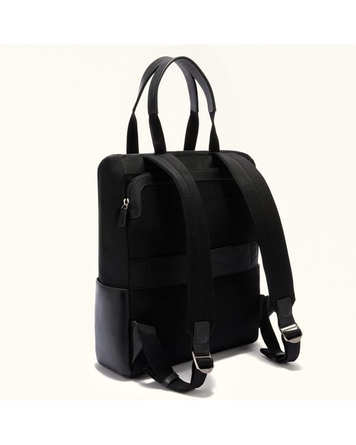 Furla Black Urban Backpack Nero Nylon for men
