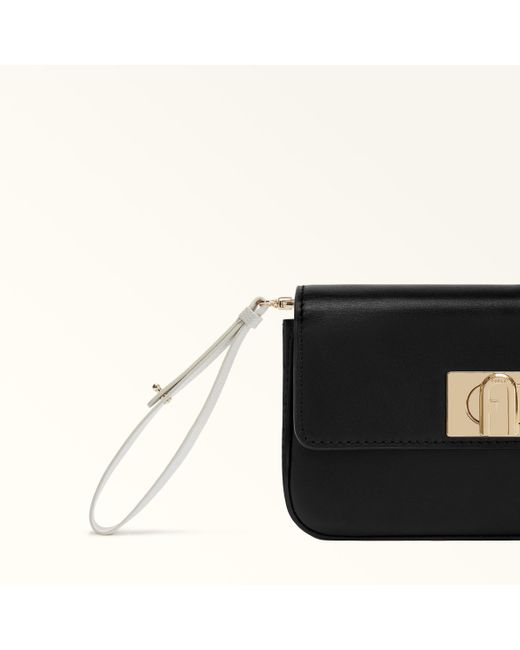 Furla Natural And I Charm Marshmallow Textured Leather