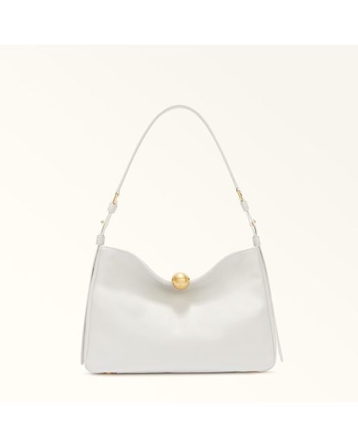 Furla White Sfera Soft