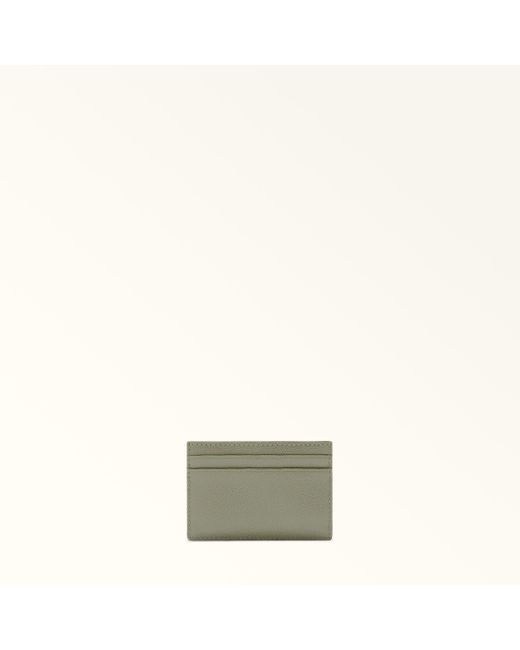 Camelia Porte-Cartes Agave B Cuir Texturé Femme Furla en coloris Green
