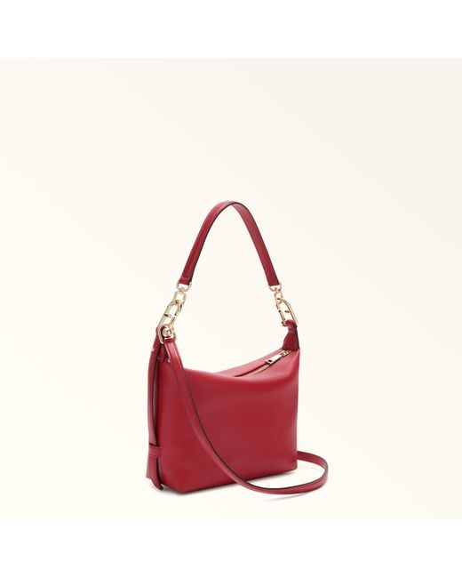 Furla Tonie Shoulder Bag M1 Ares Soft Textured Leather