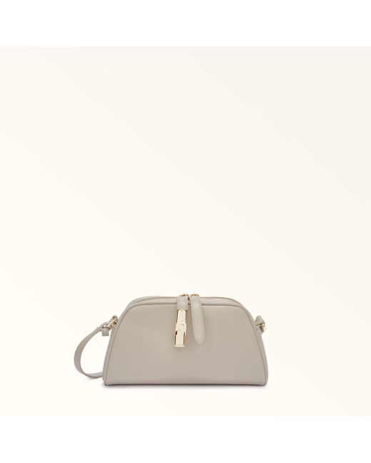Furla Natural Goccia Mini-Tasche Vaniglia Sidney-Kalbsleder Damen