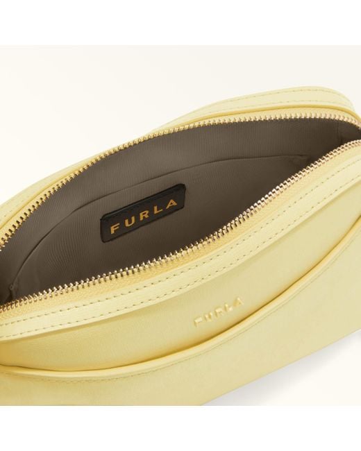 Furla Natural Gea Pochette 3684S Textured Leather
