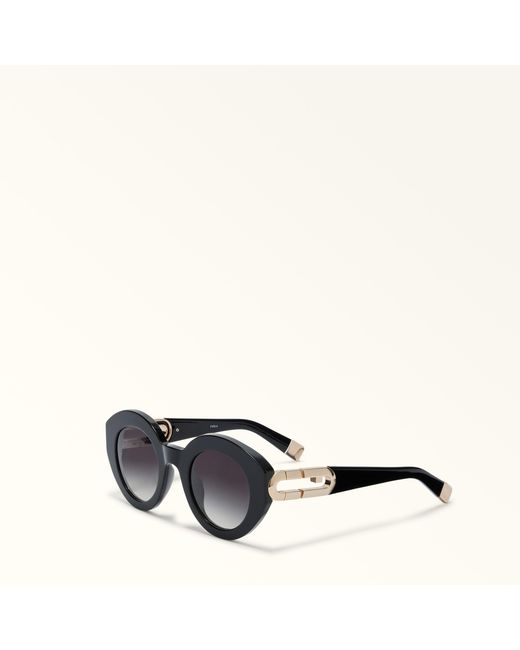 Furla Black Sunglasses Nero Acetate