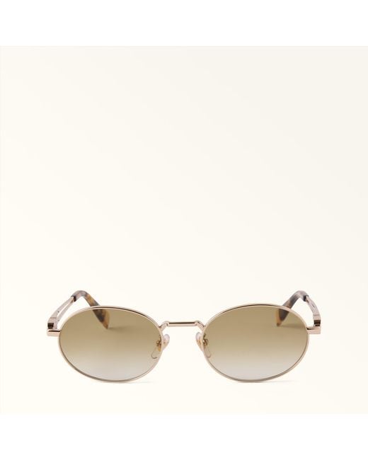 Furla Natural Sunglasses Metal
