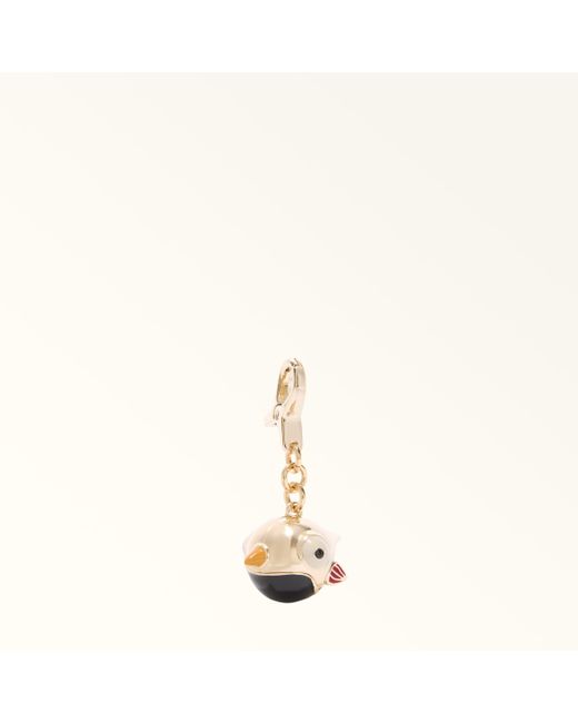 Furla Natural Hashtag Charm Toni Lacca Metall + Glanzlack Damen