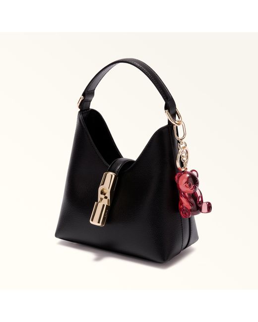 Furla Red Allegra Transparent Plexiglass