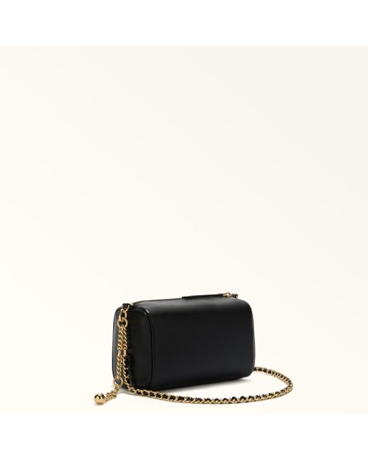 Furla Black Talia Mini Bag Mini Nero Nappa Leather