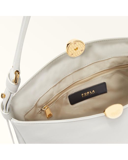 Furla White Sfera Soft