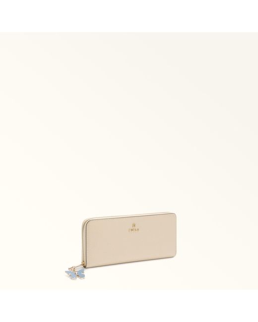 Furla Blue Hashtag Charm Carta Da Zucchero Metal + Enamel