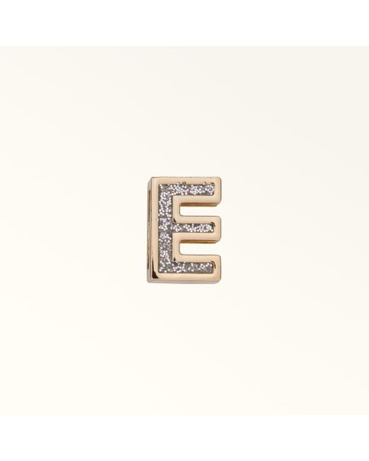 Furla Natural And I Charm Metal + Glitter Enamel