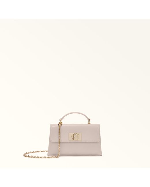 Furla Natural 1927 Mini Bag Corolla Textured Leather