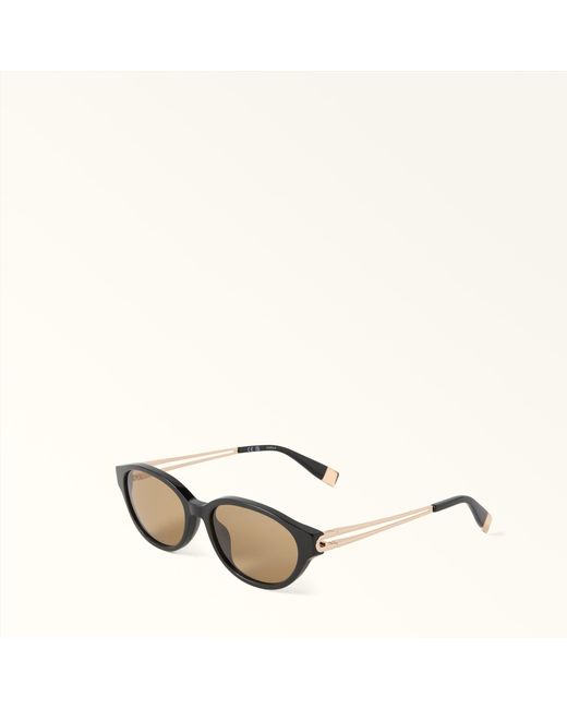Furla Multicolor Sunglasses Nero Metal + Metal