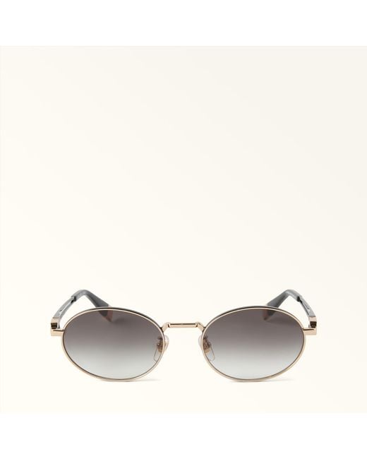 Furla Gray Sunglasses Nero Metal