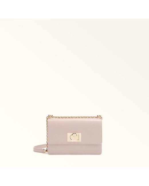 Furla Natural 1927 Crossbody Mini Corolla Textured Leather