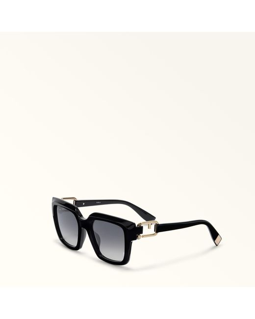 Furla Black Sunglasses Nero Acetate