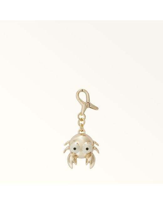Furla Metallic Hashtag Charm Toni Metall + Glanzlack Damen