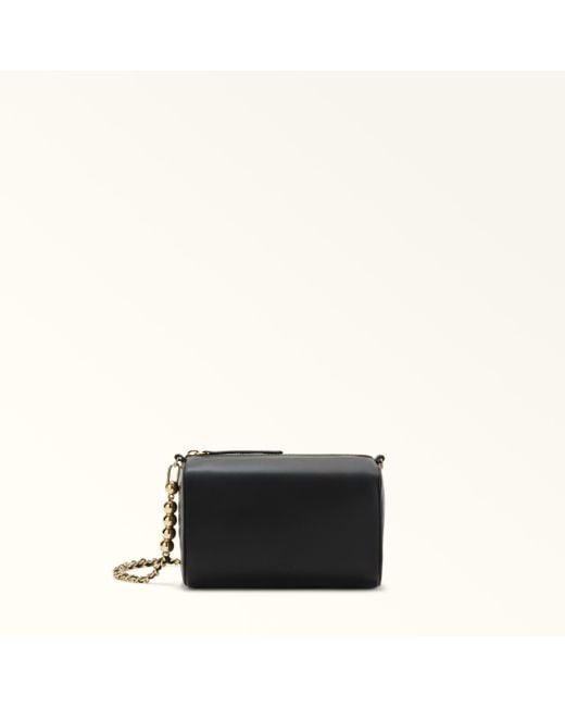 Furla Black Talia Mini Bag Mini Nero Nappa Leather