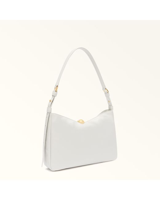 Furla White Sfera Soft