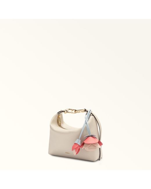 Furla Pink Allegra Charm Toni Aperitivo Colourblock Sydney Calf Leather