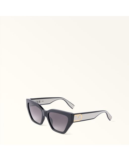 Furla Blue Sunglasses Nero Acetate