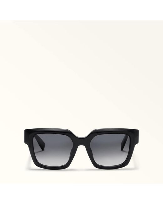Furla Black Sunglasses Nero Acetate
