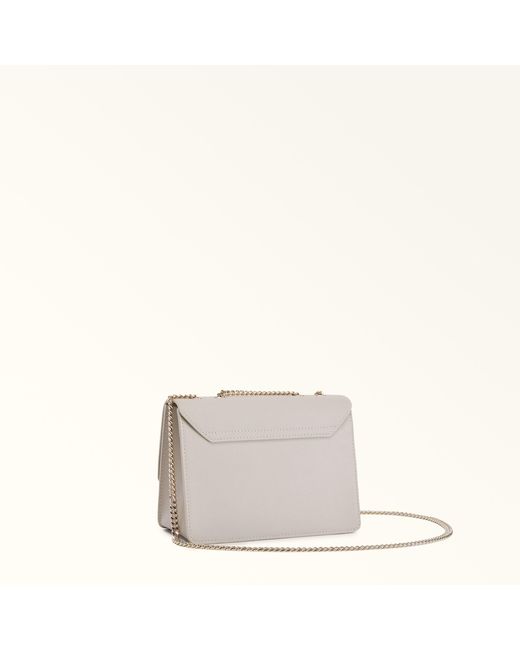 Furla White Venere Crossbody Perla E Andromeda Calf Leather