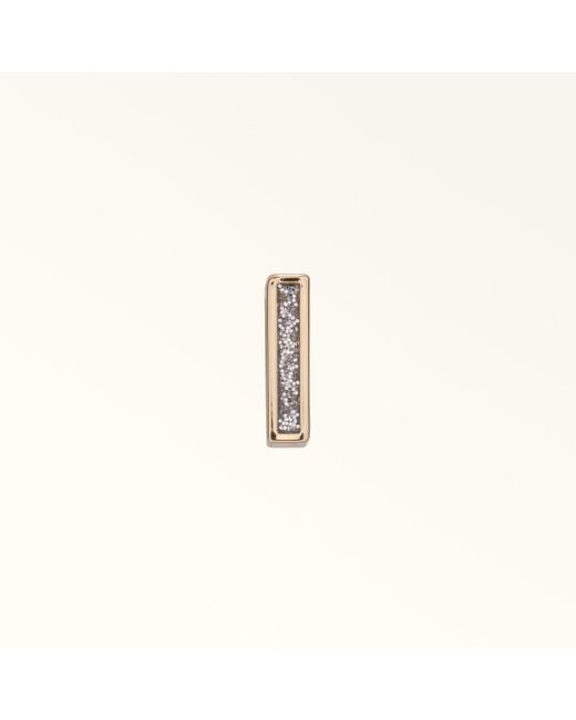 Furla Natural And I Charm Metal + Glitter Enamel