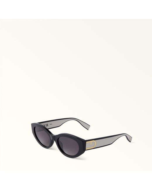 Furla Blue Sunglasses Nero Acetate