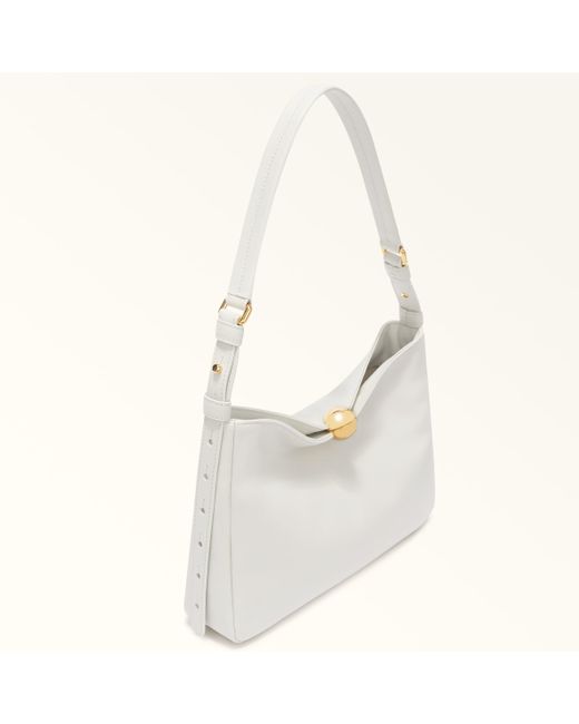 Furla White Sfera Soft