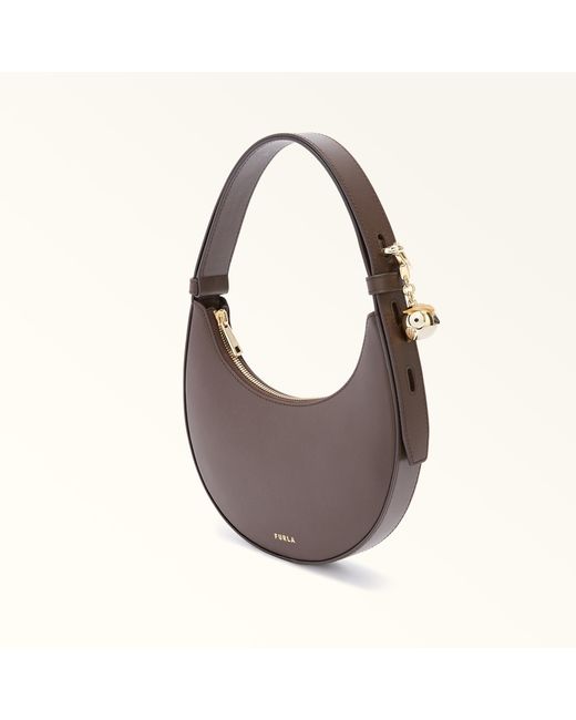 Furla Natural Hashtag Charm Toni Senape Metal + Enamel
