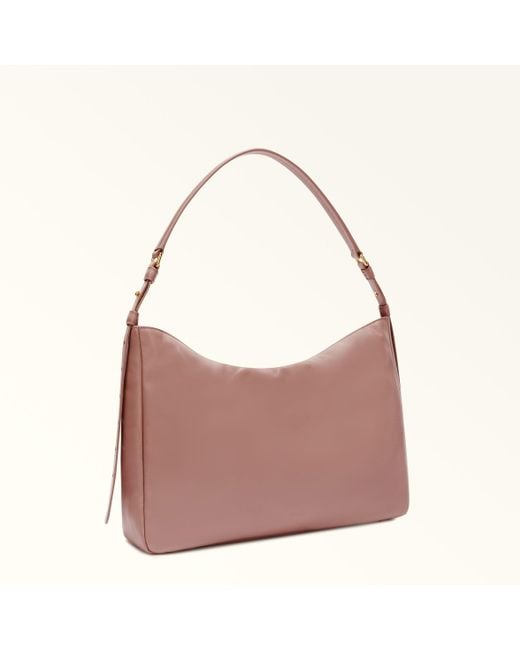 Sfera Soft Borsa A Spalla Tulle Pelle Di Vitello Verona Donna di Furla in Brown