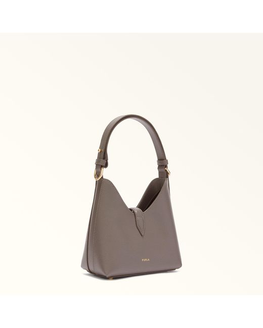 Furla Multicolor Iride Mini Bag Urban Textured Leather
