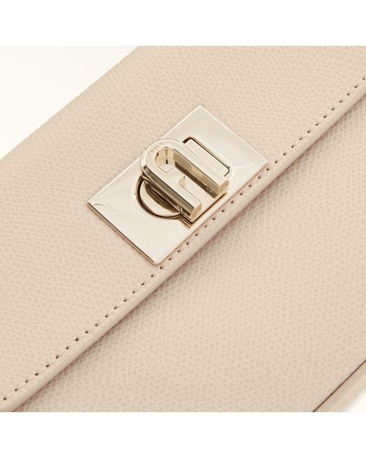 Furla Natural 1927 Mini Bag Ballerina I Textured Leather