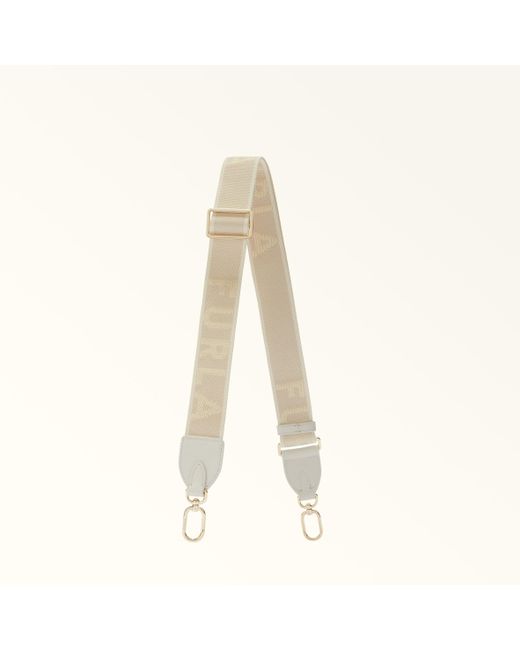 Furla Fiona Shoulder Strap Toni Naturali Webbing Strap