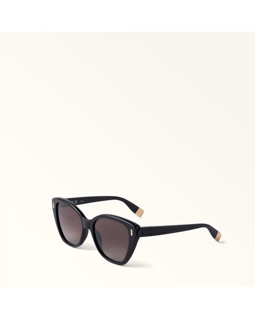 Furla Black Sunglasses Nero Acetate
