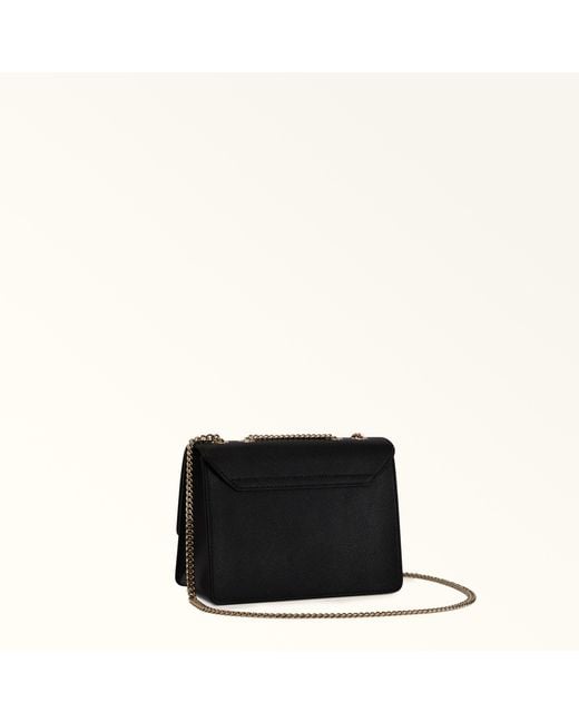 Furla Black Venere Crossbody Nero Andromeda Calf Leather