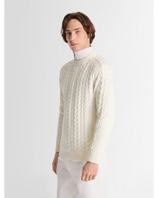 Fusalp White Branor Sweater for men