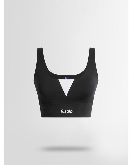 Fusalp Black Biarra Bra
