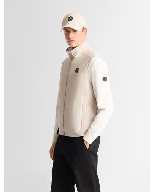 Fusalp White Latma Sleeveless Jacket for men