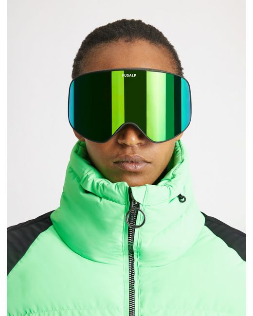 Fusalp Green Matterhorn Ski Mask