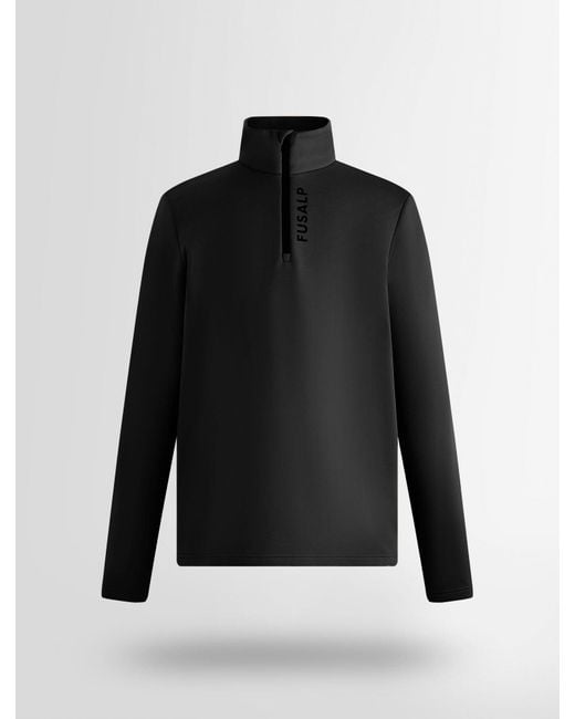 Fusalp Black Timothy Thermal Layer for men