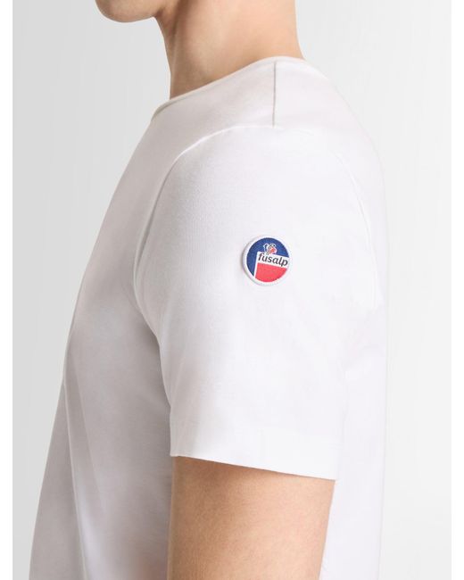 Fusalp White Riviere Tee Shirt for men