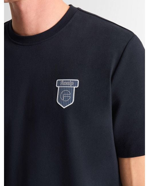 Fusalp Blue Tylo Anim Tee Shirt for men