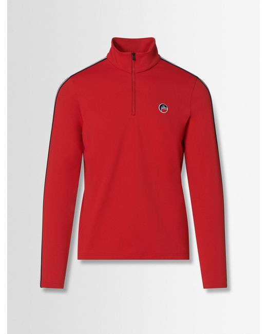 Fusalp Red Mario Thermal Layer for men