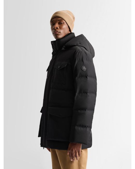 Fusalp Black Delano Parka for men