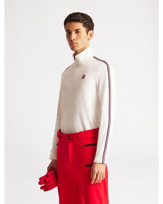 Fusalp White Mario Thermal Layer for men